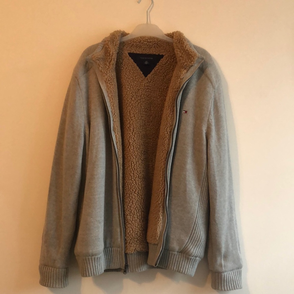 Tommy Hilfiger Sherpa Sweater Jacket
